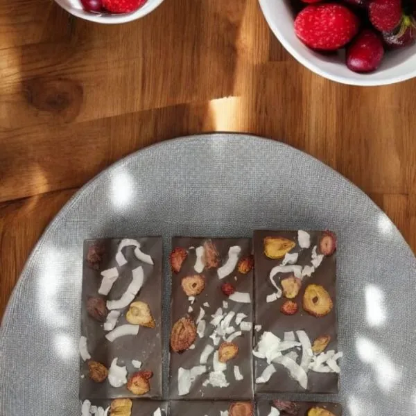 imagen Chocolates 70% Concentración Cacao FRUTAS Y SABORES NATURALES